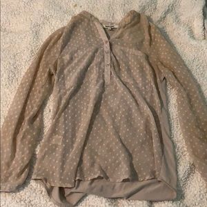 Daniel rainn long sleeve shear shirt